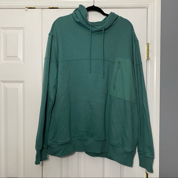 Goodfellow & Co Other - Mens Relaxed Fit Hoodie Sweatshirt - Goodfellow & Co in Teal